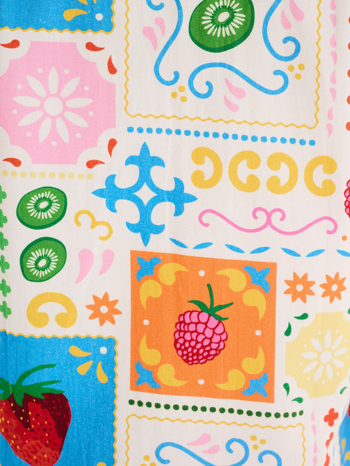 Canaria Short in Fruit Print