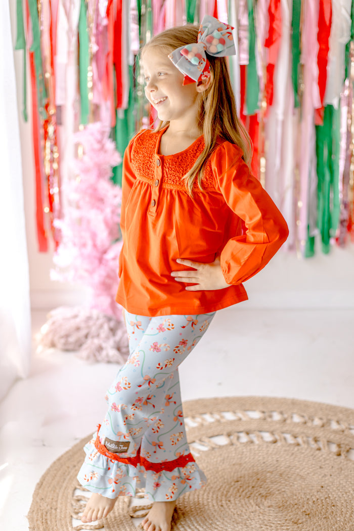 Candy Cane Lane Big Ruffles