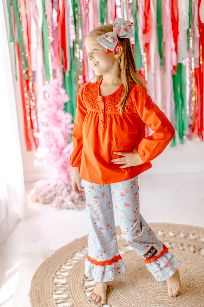 Candy Cane Lane Big Ruffles