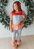 Candy Cane Lane Ruffle Lounge
