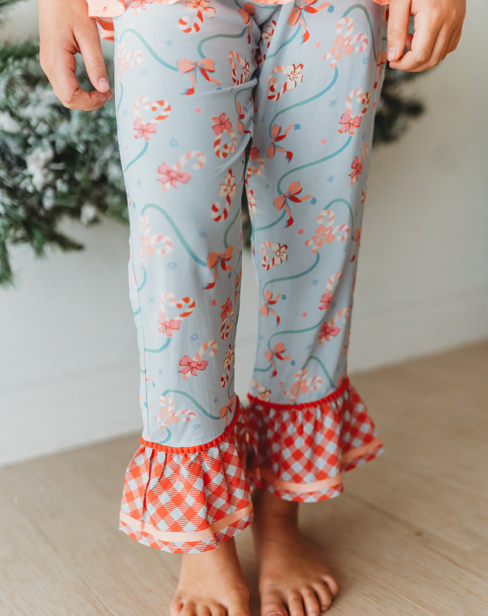 Candy Cane Lane Ruffle Lounge