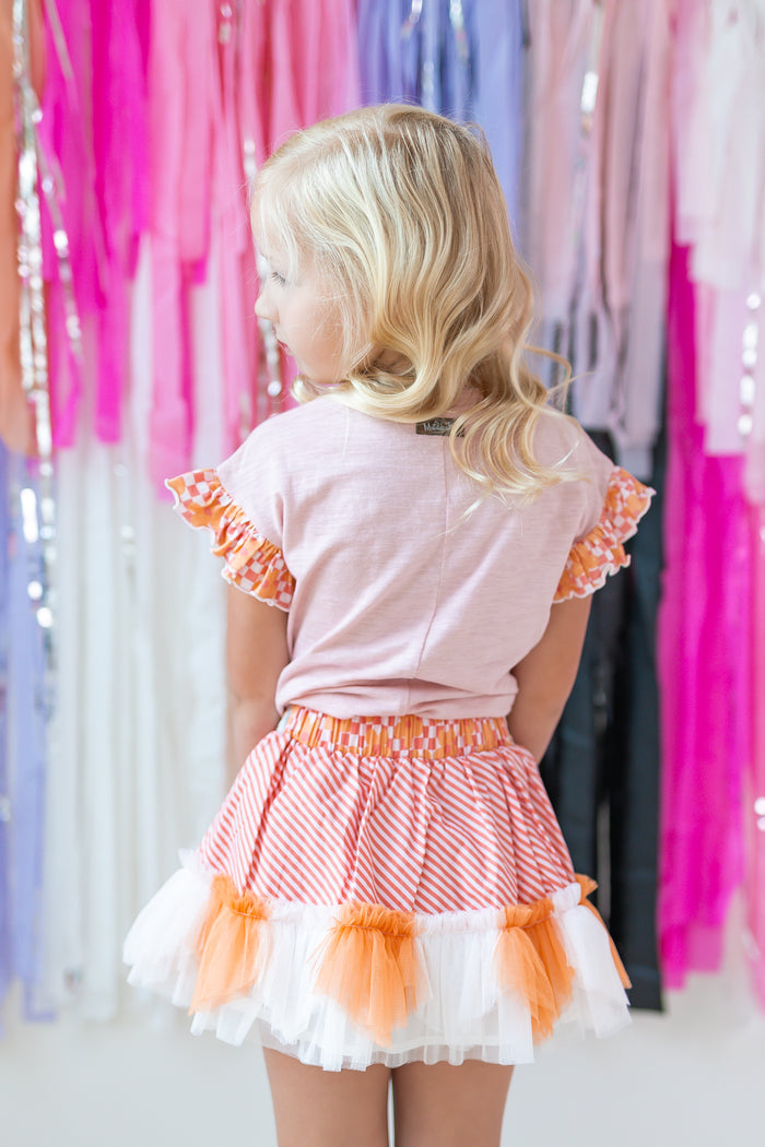 Candy Corn Twirl Skirt