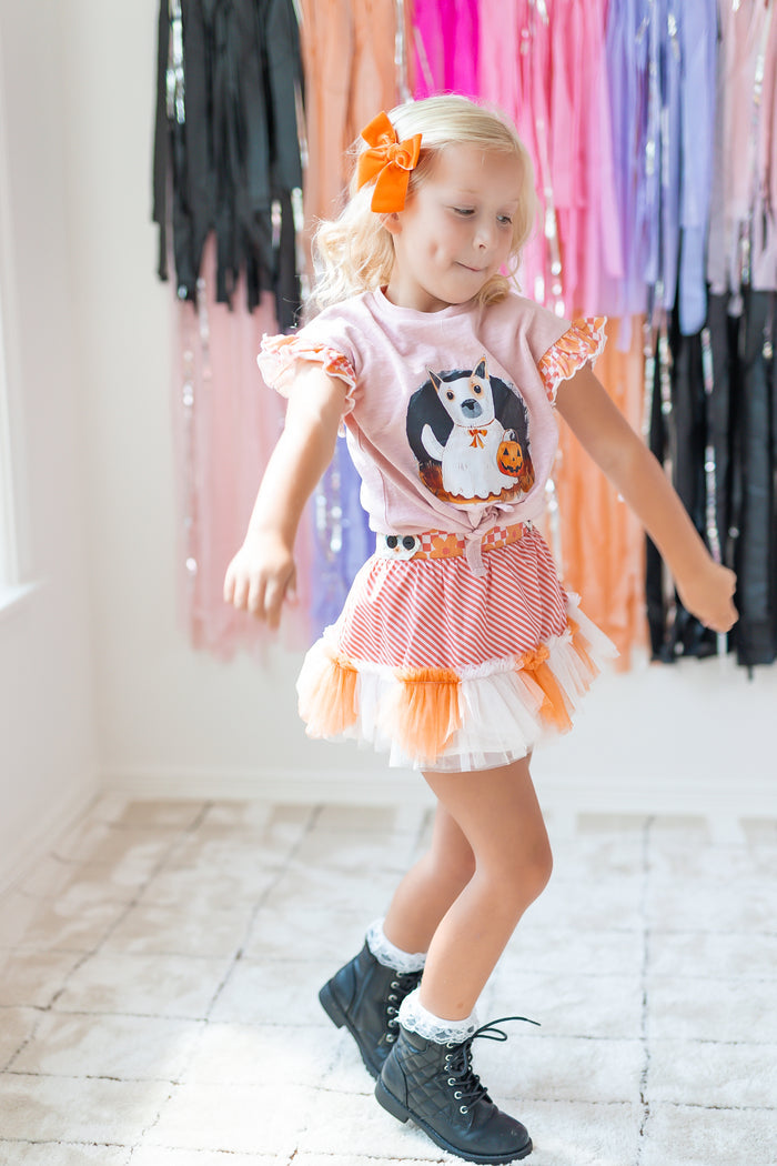 Candy Corn Twirl Skirt