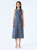 Carter Dress in Light Wash