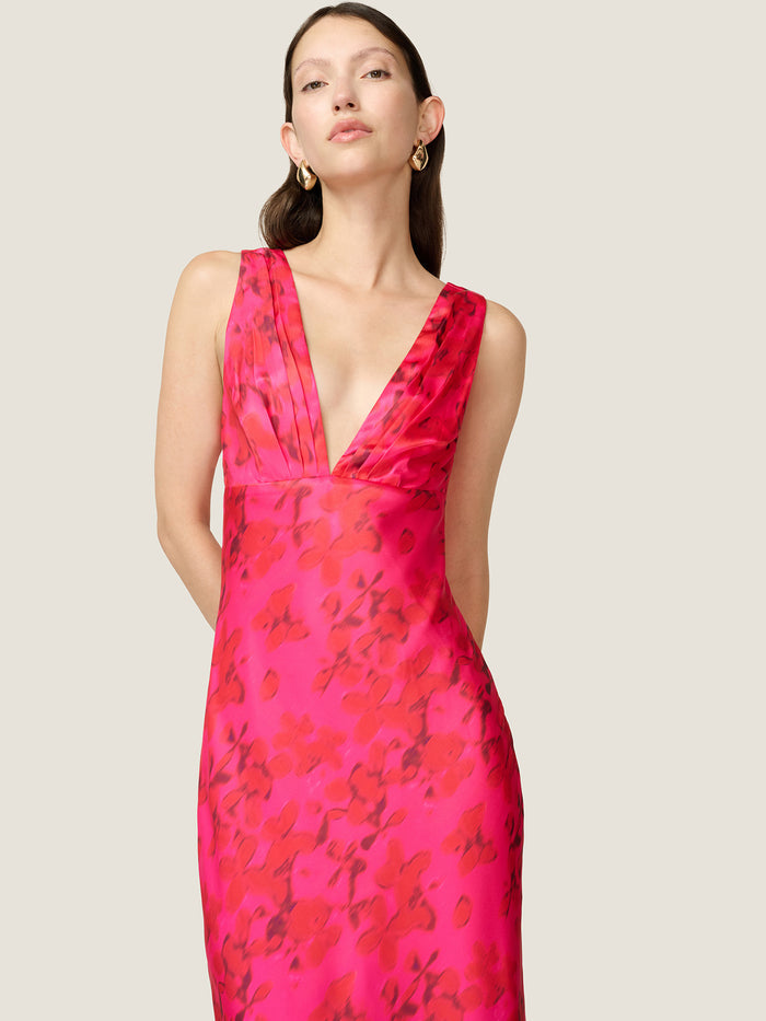 Casey Dress in Hazy Petal Print