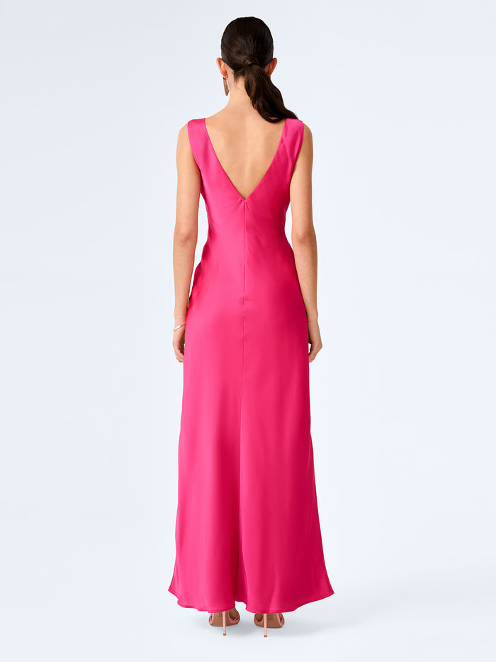 Casey Dress in Raspberry