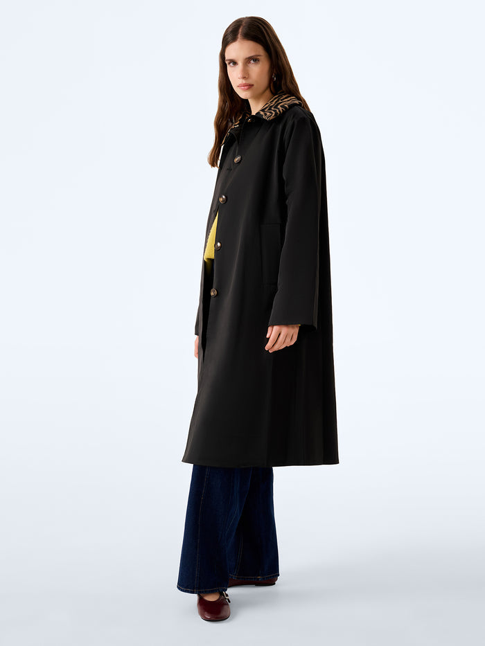 Charleston Trench in Black