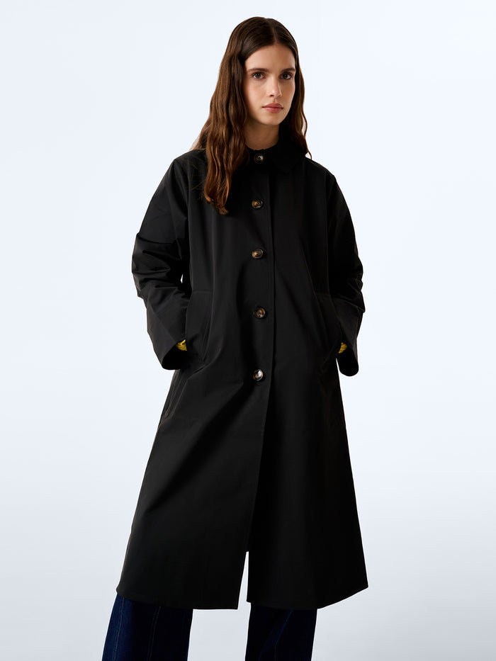 Charleston Trench in Black