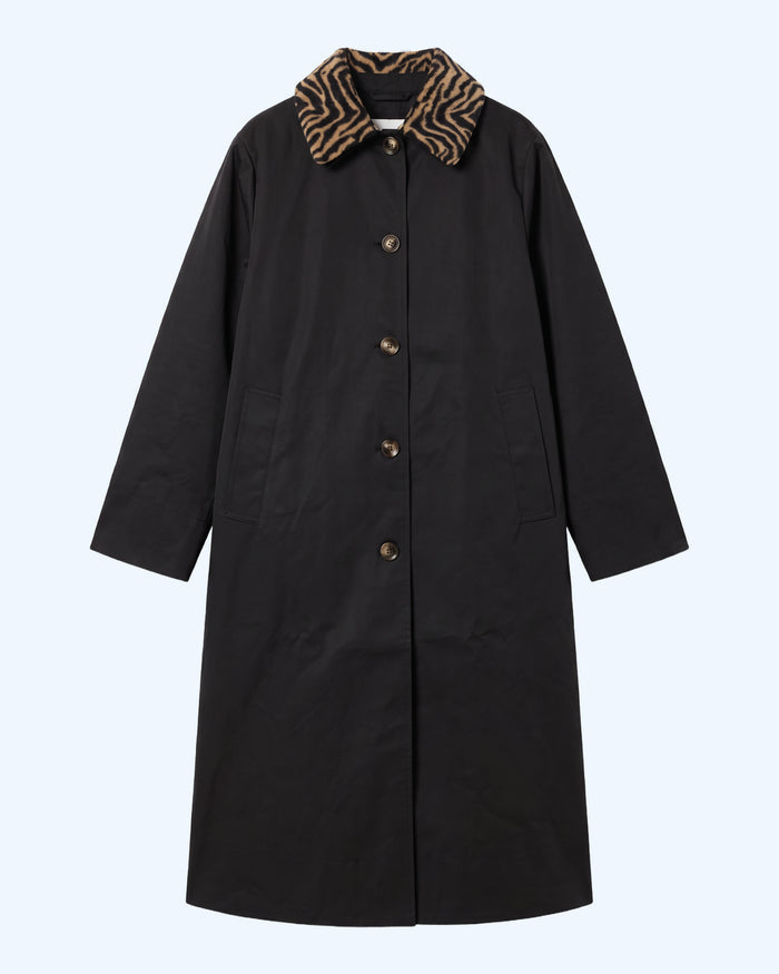 Charleston Trench in Black