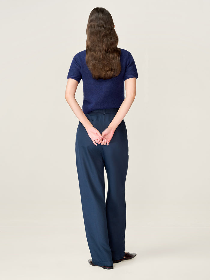 Cinnamon Trouser in Navy