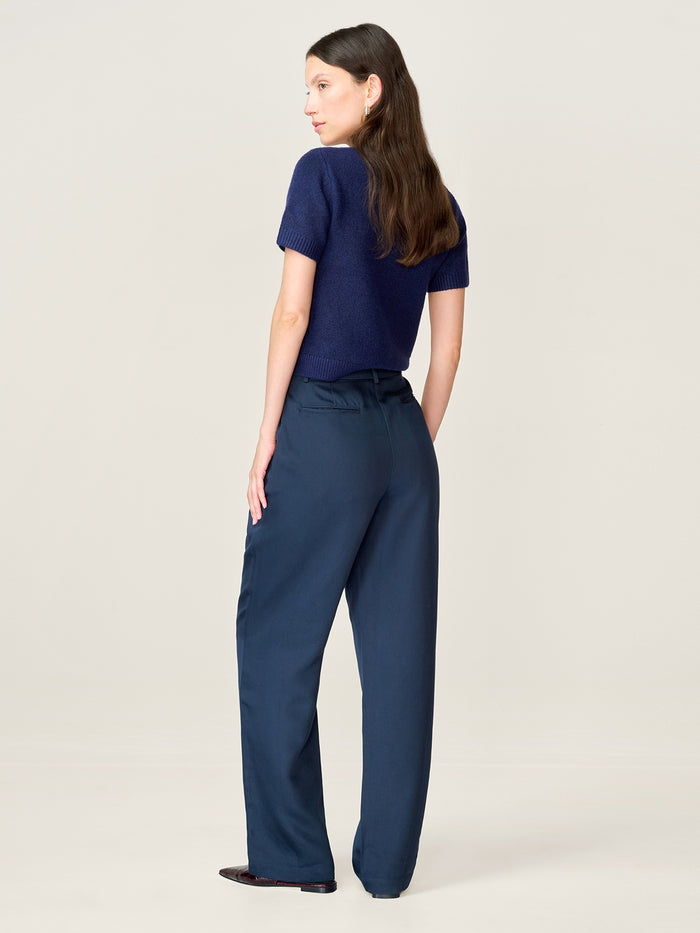 Cinnamon Trouser in Navy
