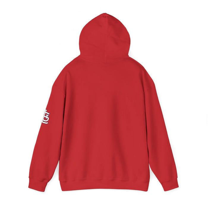 City Skyline Hoodie — Black & White Waterfront Panorama Pullover - 314 Originals