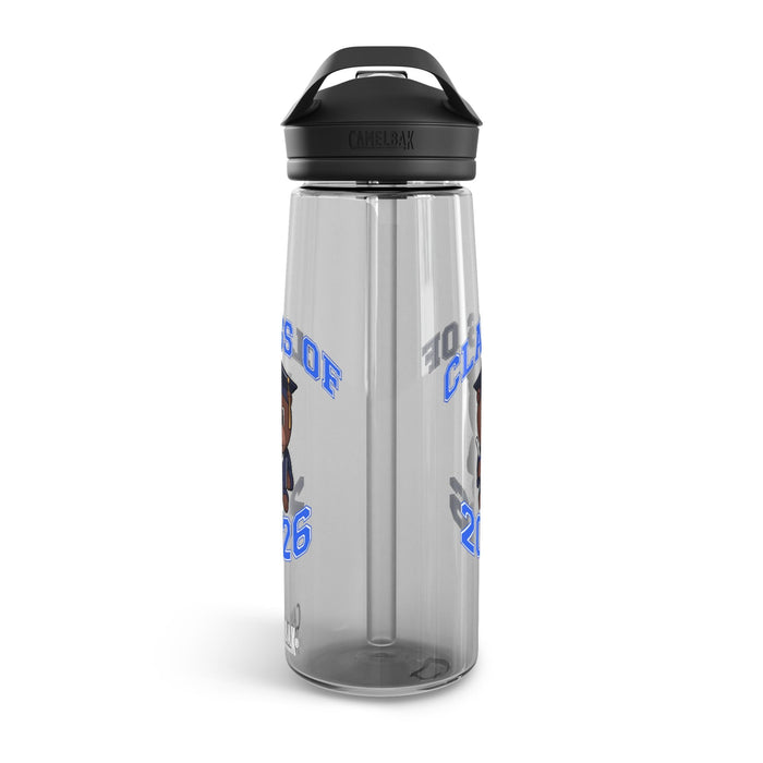Class of 2026 Graduation Bear Design Water Bottle - 314 Originals