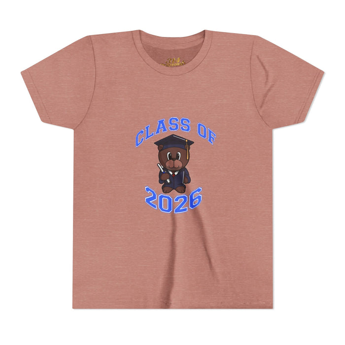 Class of 2026 Kids Graduation T-Shirt — Cute Graduate Bear Youth Tee - 314 Originals
