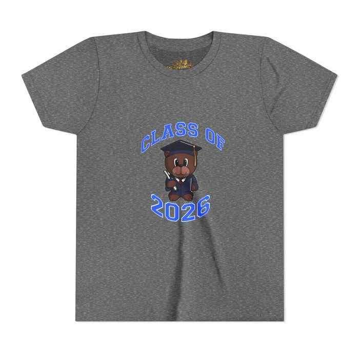 Class of 2026 Kids Graduation T-Shirt — Cute Graduate Bear Youth Tee - 314 Originals