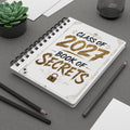 Class of 2027 Book of Secrets Spiral Journal - White - 314 Originals