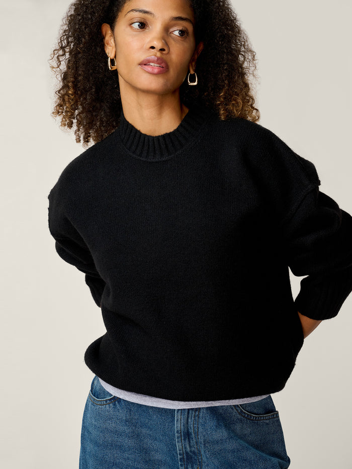 Clementine Jumper in Black