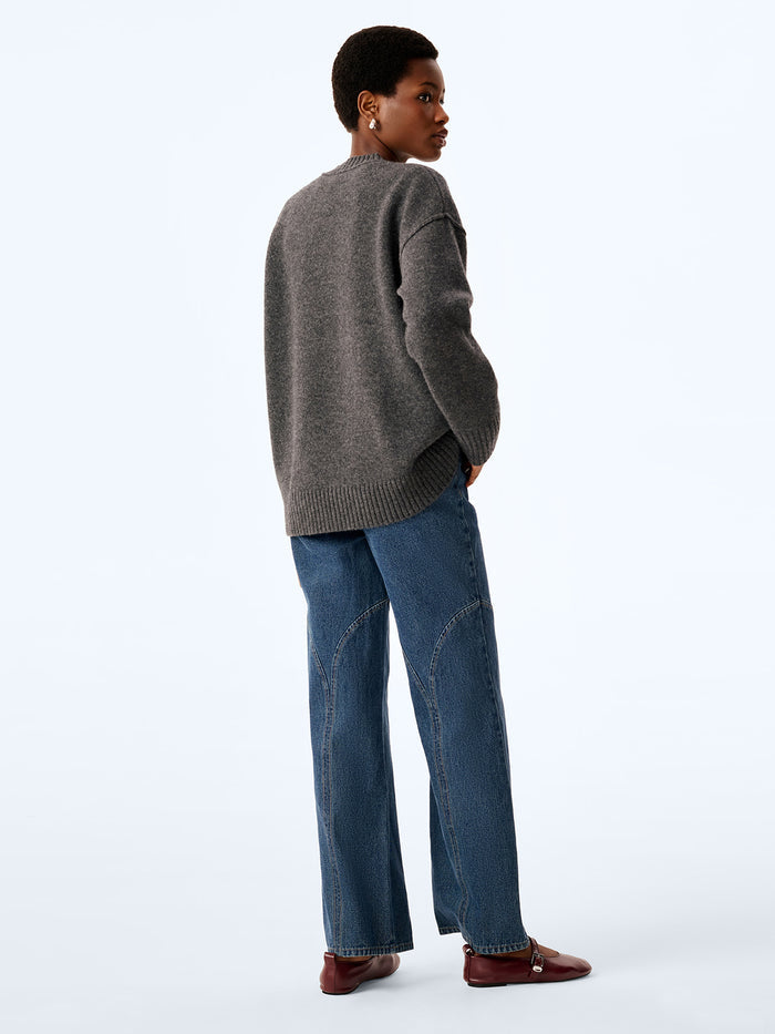 Clementine Jumper in Charcoal