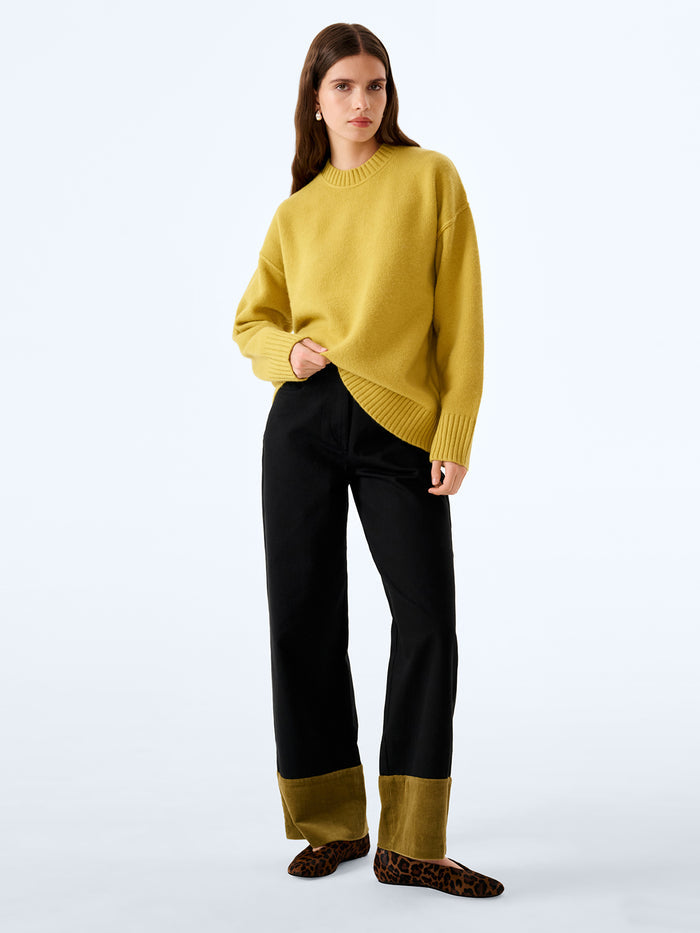 Clementine Jumper in Chartreuse