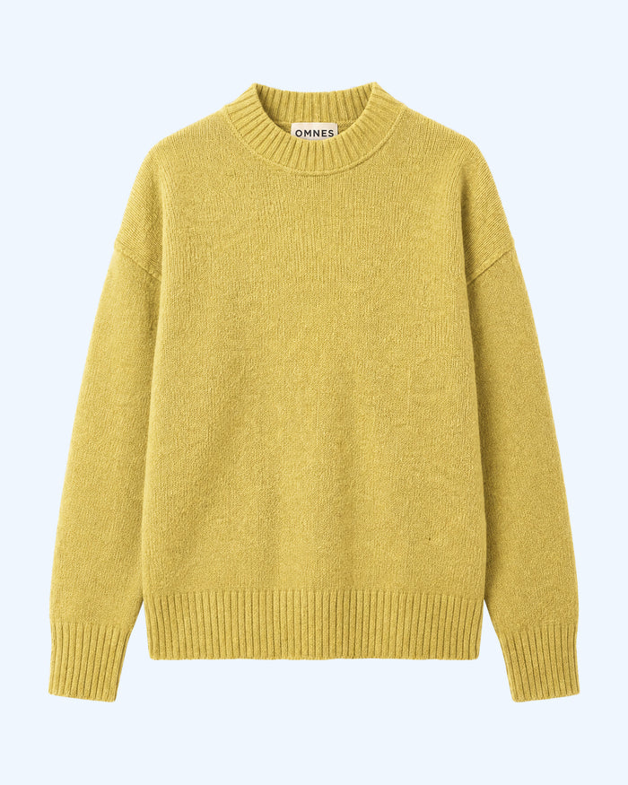 Clementine Jumper in Chartreuse