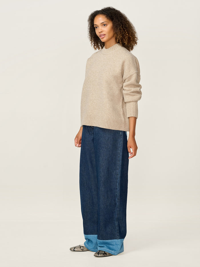 Omnes Clementine Jumper in Oatmeal