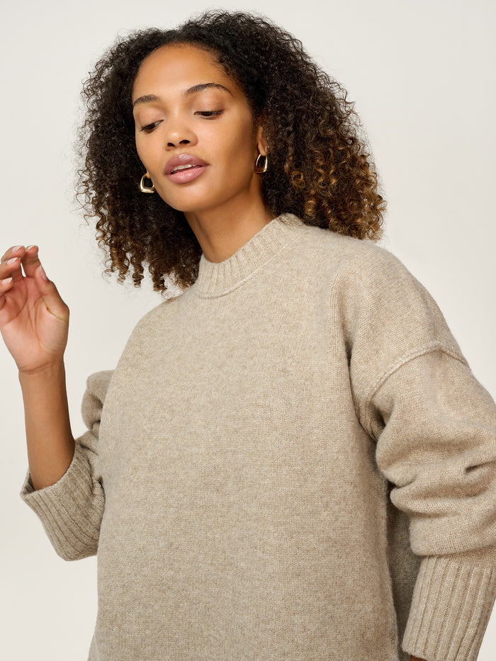 Clementine Jumper in Oatmeal
