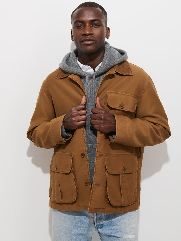Clifton Jacket In Moleskin