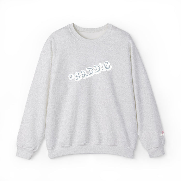 Cloud Script Crewneck Sweatshirt — White Script Logo Cozy Pullover - 314 Originals