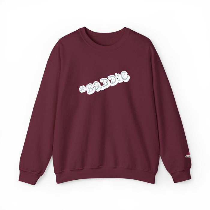 Cloud Script Crewneck Sweatshirt — White Script Logo Cozy Pullover - 314 Originals