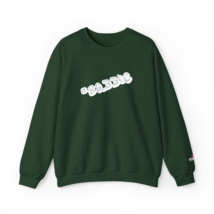Cloud Script Crewneck Sweatshirt — White Script Logo Cozy Pullover - 314 Originals