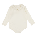 Collar Onesie Long Sleeve - Cream