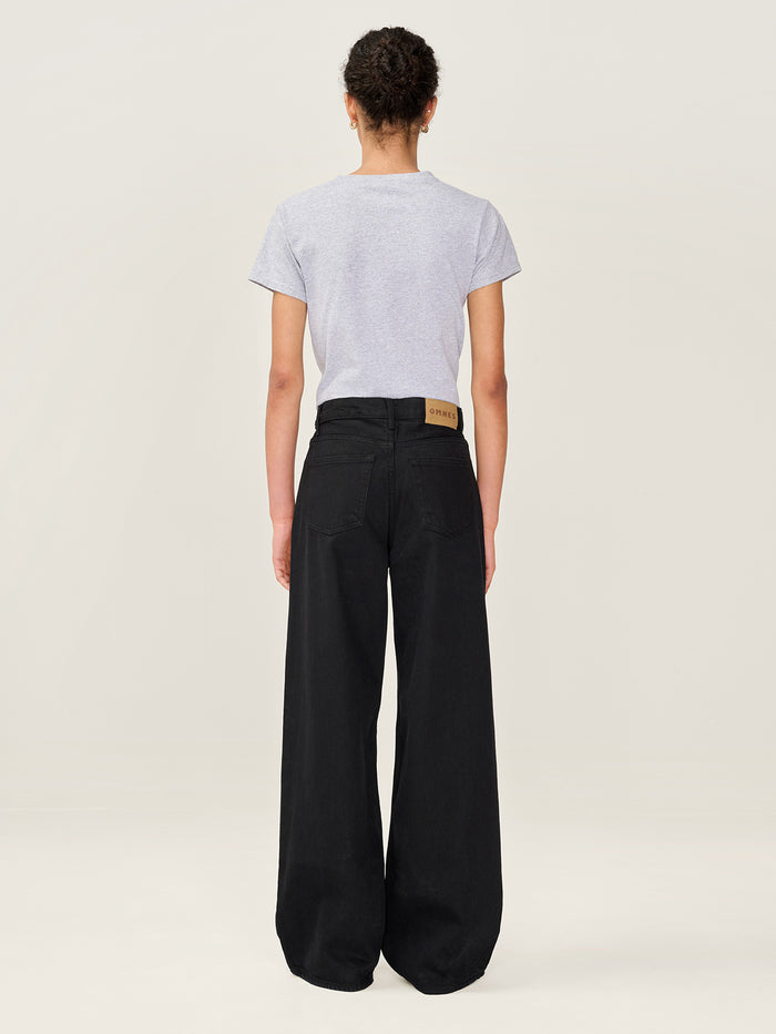 Connie Wide Jean in Black