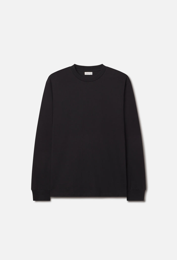 Core LS University Tee  / Black