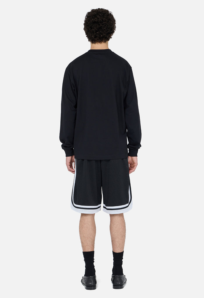 Core LS University Tee  / Black