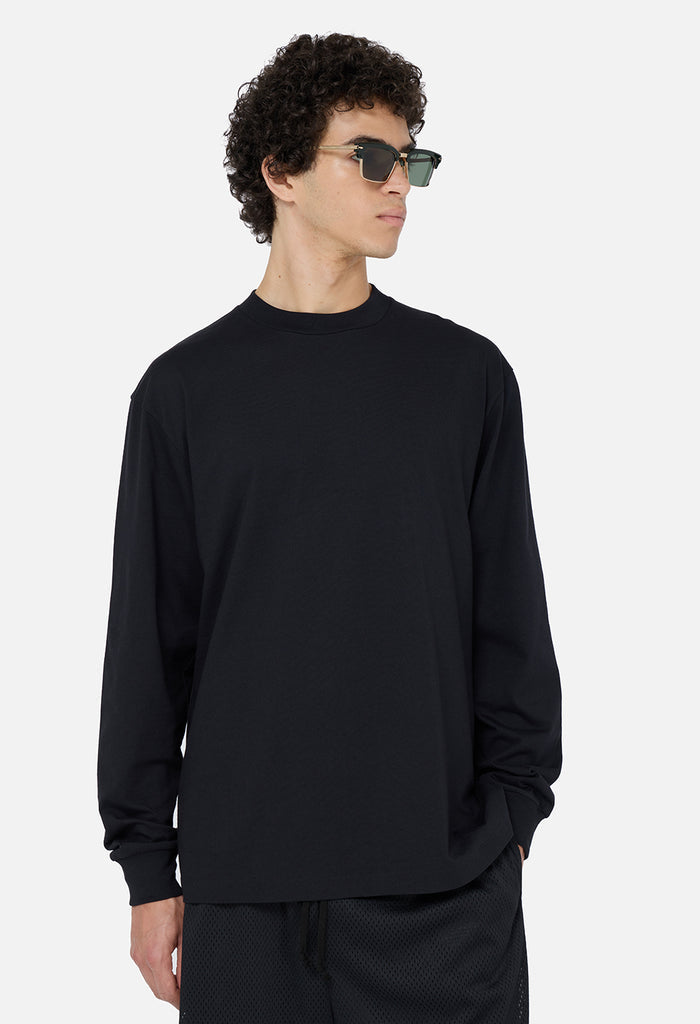 Core LS University Tee  / Black