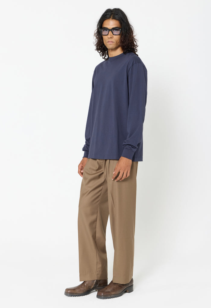 Core LS University Tee / Oxford Navy