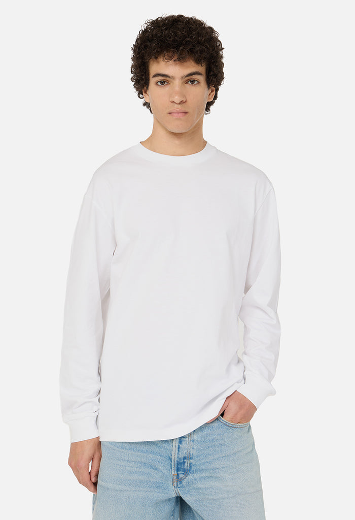Core LS University Tee  / White