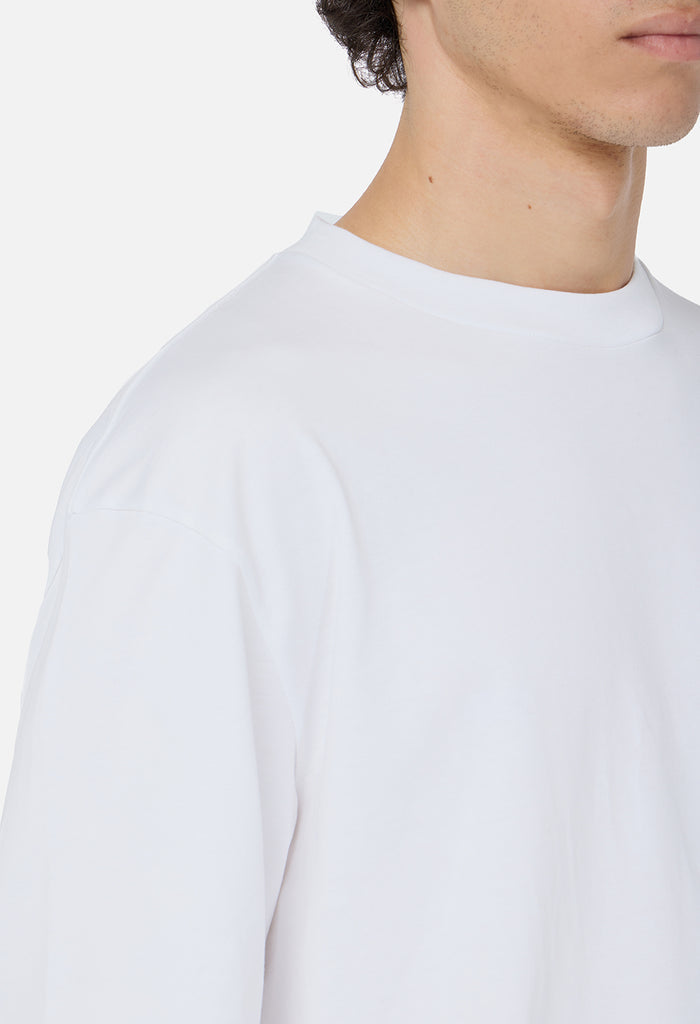 Core LS University Tee  / White