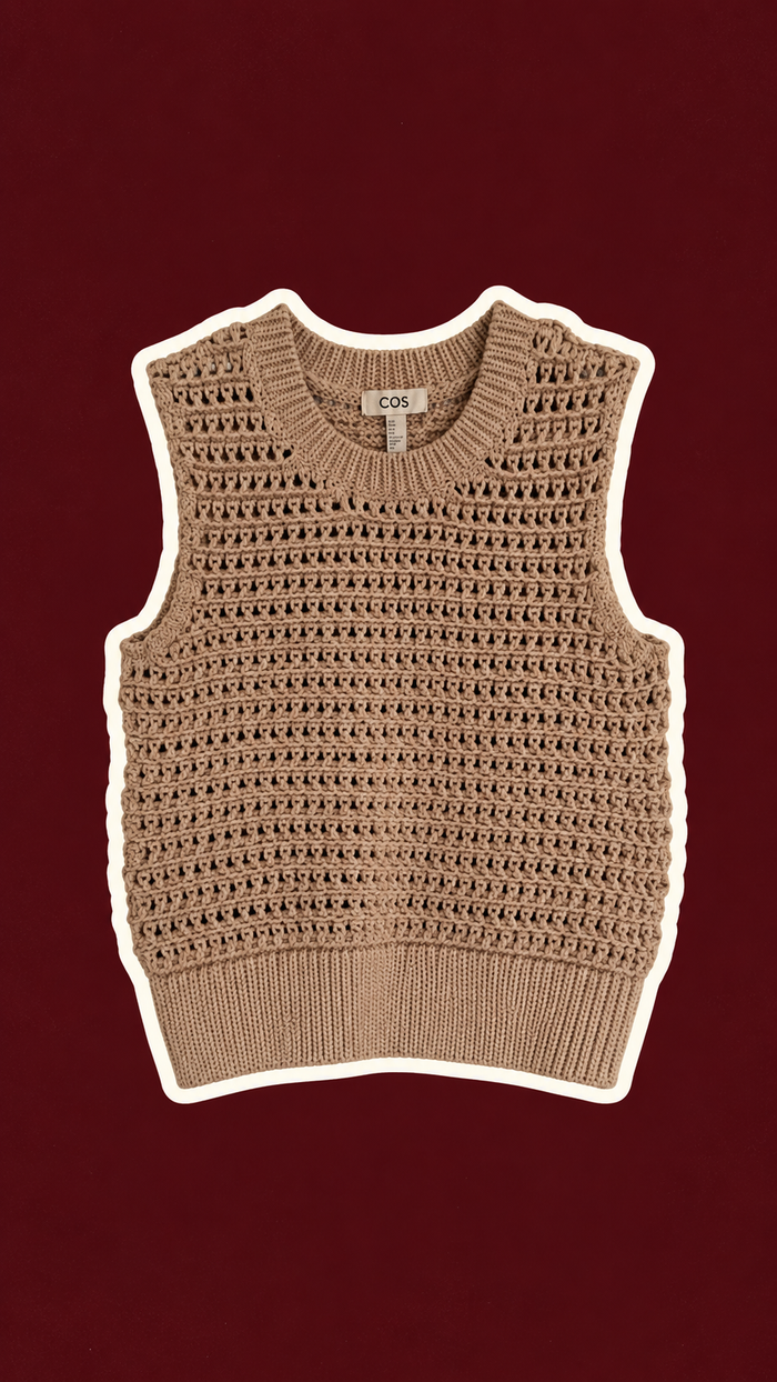 COS Beige Tank Top