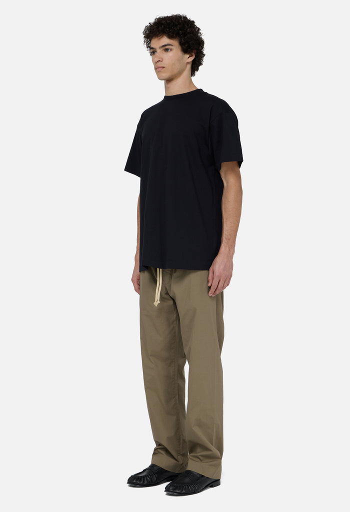 Cotton Easy Trouser / Mocha