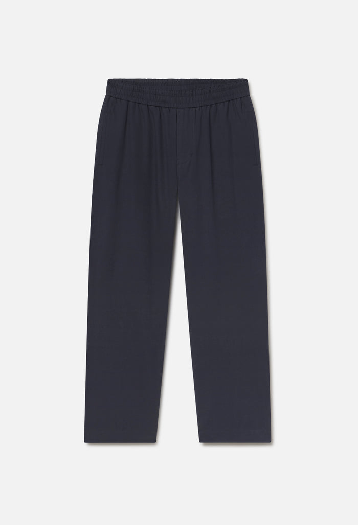 Cotton Easy Trouser / Navy
