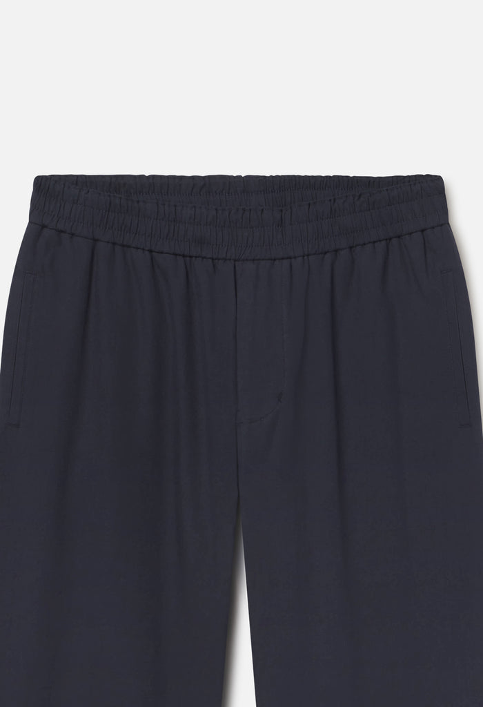 Cotton Easy Trouser / Navy
