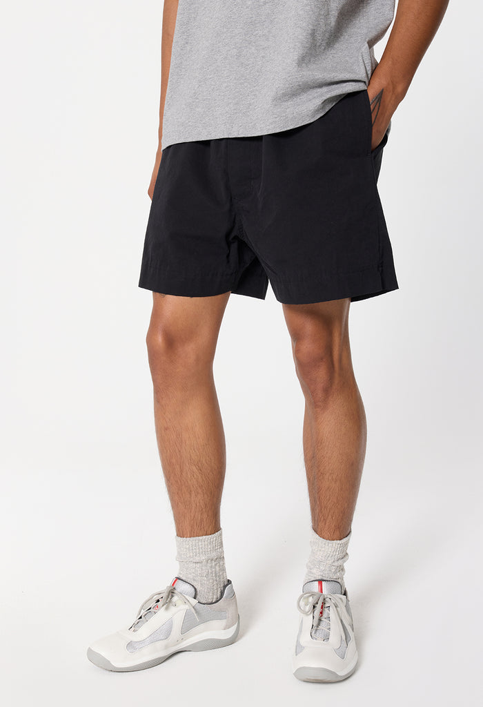 Cotton Kennedy Shorts / Black