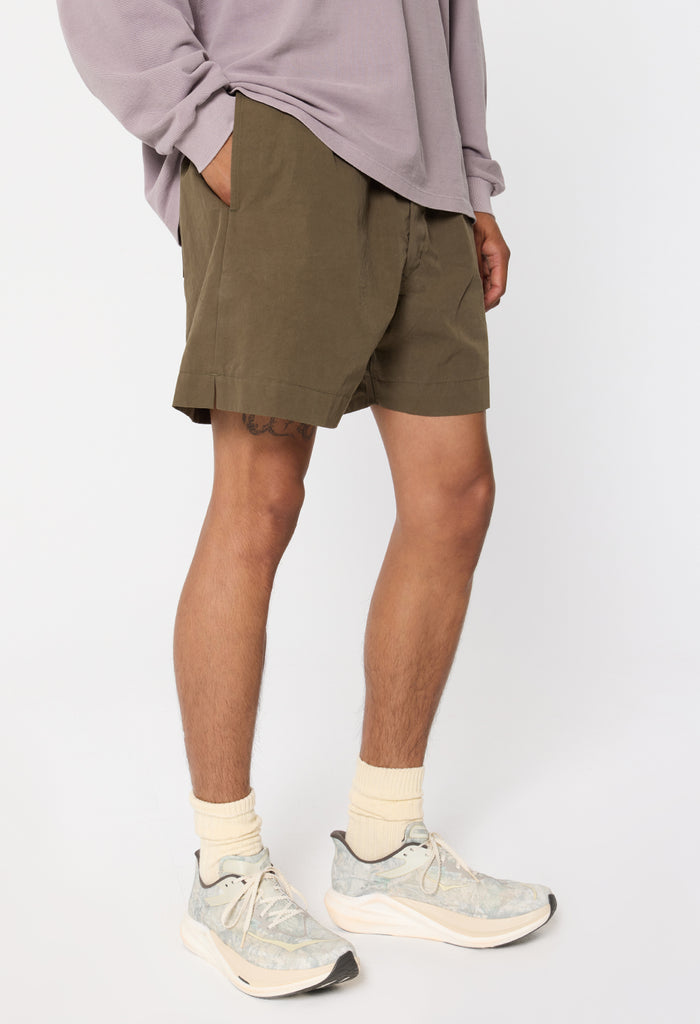 Cotton Kennedy Shorts / Olive