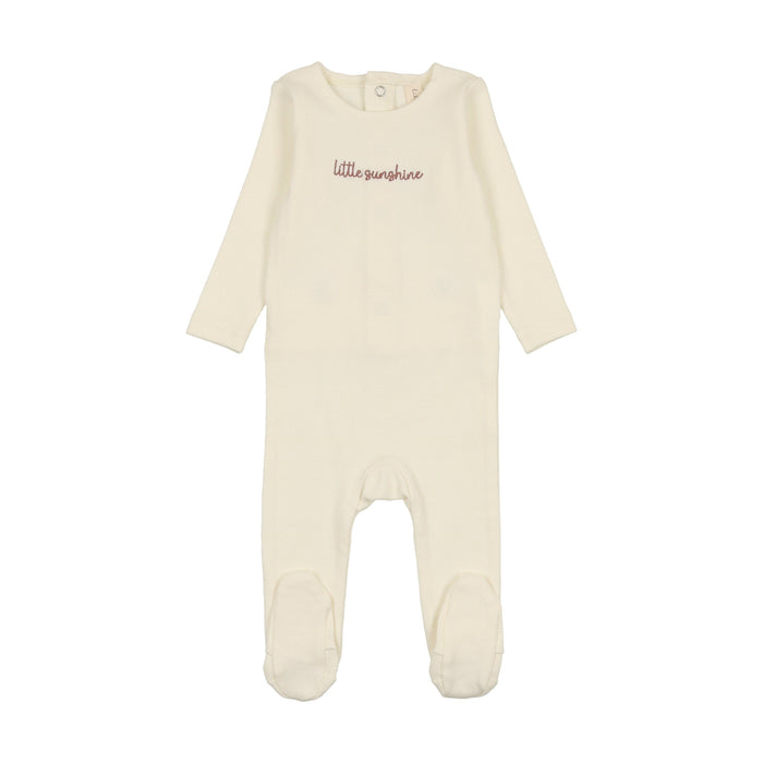 Cotton Word Footie