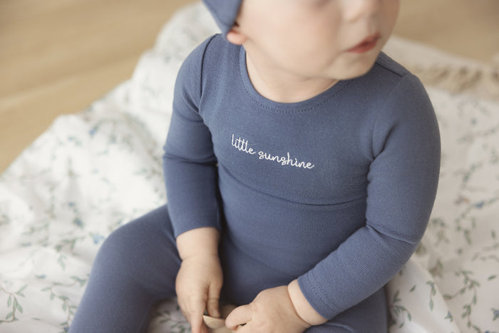 Cotton Word Footie