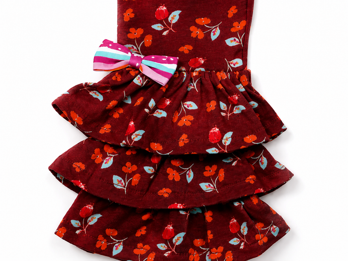 Crimson Bloom Benny Leggings