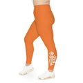 Crusta Plus Size Leggings — Subtle Side Script Graphic, Comfortable Everyday Activewear - 314 Originals