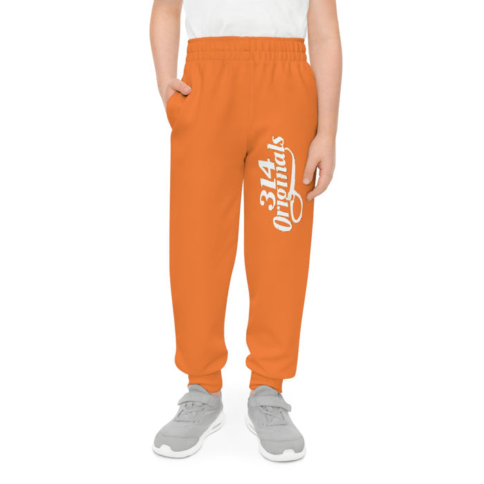 Crusta Youth Joggers with 314 Originals Side Graphic — Kids Athletic Sweatpants - 314 Originals