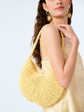 Cyprus Shell Bag in Yellow